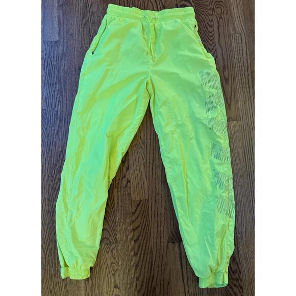Kith neon yellow joggers- women’s size XS - Picture 1 of 7